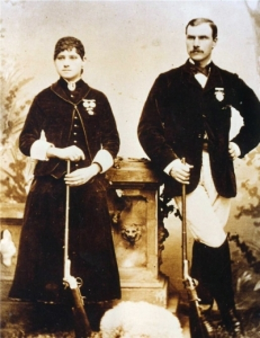 Annie Oakley and Frank Butler