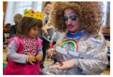 Teaches Kindergarteners to accept trannies